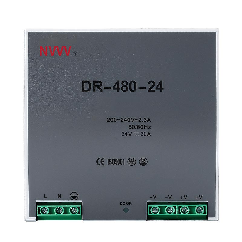 DR-480-24 480W Din Rail Power Supply